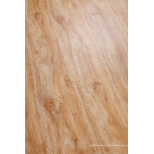 Plancher stratifié par stratifié par chêne en cristal de chêne d&#39;E0 HDF AC3 commercial de 8.3mm